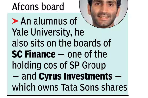 Cyrus mistrys son firoz joins afcons board.jpg