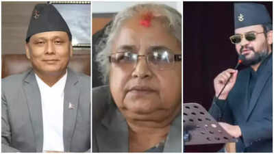 Kulman ghising sushila karki and balendra shah left to right.jpg