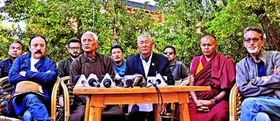 Ladakh groups boycott talks door open govt.jpg