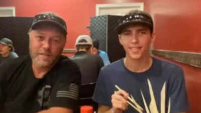 Matt robinson the father of tyler robinson who is believed to be the charlie kirk shooter reportedly turned him in according to social media claims.jpg