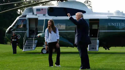 President donald trump and his granddaughter kai trump.jpg
