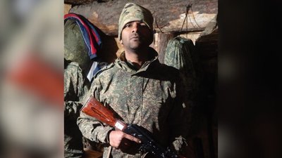 A 37 year old hyderabad man mohammed ahmed was allegedly defrauded by a job agent and sent to russia.jpg