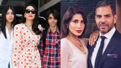 Karisma kapoor with kids priya and sunjay kapur.jpg