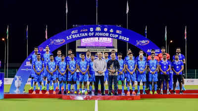 Sultan of Johor Cup Final: Indian junior men’s hockey team secures silver after defeat to Australia | Hockey News Sultan of johor cup final thehockeyindia on x.jpg