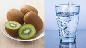 Eating two kiwis a day and drinking mineral water can relieve constipation and boost digestion.jpg