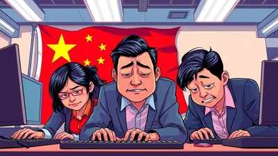 Overworked colleagues in vibrant office.jpg