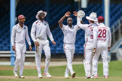 West indies v south africa 1st test match day two.jpg