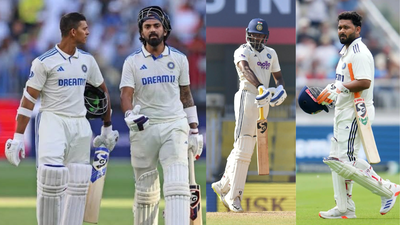 Yashasvi jaiswal kl rahul sai sudharsan and rishabh pant.jpg