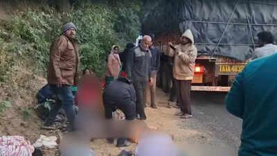 According to officials a group of 37 people from chittoor district were on a pilgrimage they were heading to annavaram after visiting bhadrachalam.jpg