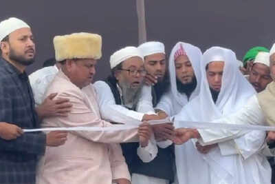 Nobody can stop suspended tmc mla lays foundation stone for babri masjid in murshidabad.jpg
