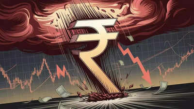 Rupee hits all time low in history.jpg