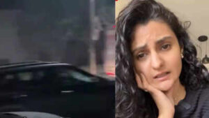 She claimed the driver stopped the car on an unfamiliar road forcing her to get down.jpg