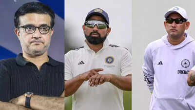 Sourav ganguly mohammed shami and ajit agarkar.jpg