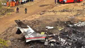A pib press release stated that when the aircraft contacted baramati airfield staff reported calm winds and visibility of around 3000 meters about 3km.jpg