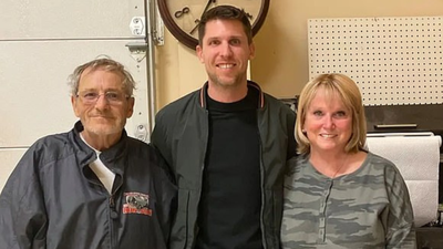 Denny hamlin with his parents.jpg