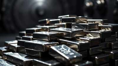 Gleaming silver bars stacked.jpg