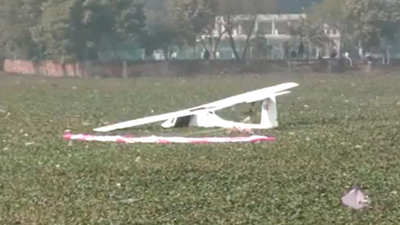 Trainer aircraft of indian air force crashes in prayagraj.jpg