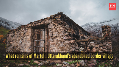 What remains of martoli uttarakhands abandoned border village.jpg