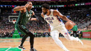 Boston celtics try to defend philadelphia 76ers joel embiid.jpg