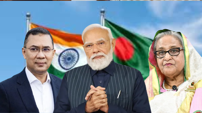 Tarique rahman pm modi sheikh hasina.jpg