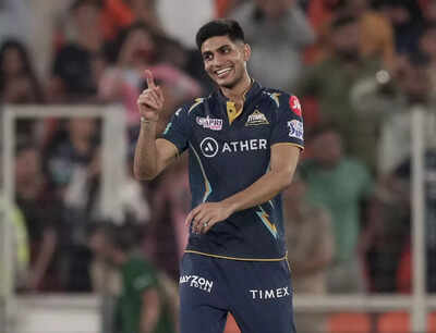 Ahmedabad gujarat titans39s shubman gill celebrates his team39s win in the ipl 20.jpg