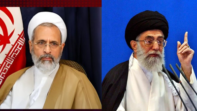 Ayatollah alireza arafi left ayatollah ali khamenei.jpg