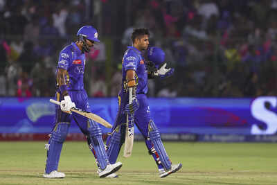 Jaipur mumbai indians39 suryakumar yadav and hardik pandya walk back after the f.jpg