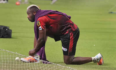Kolkata kolkata knight riders cricketer andre russell during a practice session.jpg