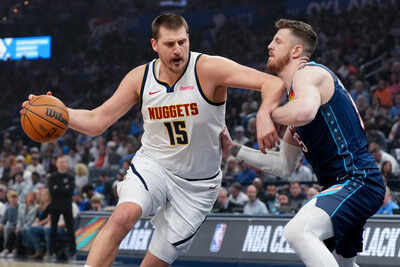 Tempers flare between nuggets and thunder as dort is ejected after fouling jokic.jpg