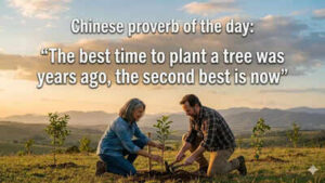 Chinese proverb of the day image generated via google gemini.jpg