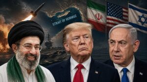 Mojtaba khamenei donald trump benjamin netanyahu.jpg