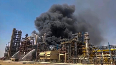Rajasthan39s ambitious greenfield refinery project plagued by political interference and cost escalations faces further delay after a fire incident in its main crude distillation unit.jpg