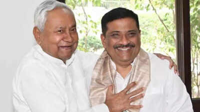 Sanjay jha jdu working president nitish kumar.jpg