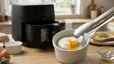 This air fryer trick makes perfect poached eggs without boiling water.jpg