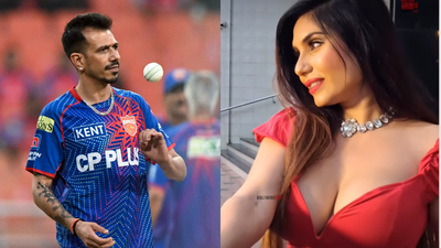 Yuzvendra chahal and actress taniya chatterjee.jpg