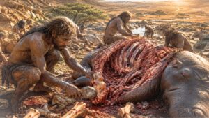 16 million year old bones reveal how the first humans really got their meat.jpg