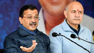 Aap to move rs chairman against defectors sisodia meets kejriwal after 7 mps join bjp.jpg