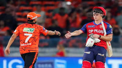 Hyderabad may 06 ani punjab kings39 cooper connolly congratulates sunrisers h.jpg