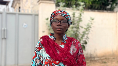 Nigerian teen develops biodegradable sanitary pads from farm waste and earns global recognition meet raheema auwal panti.jpg