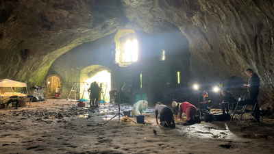 Once in a lifetime discovery ancient cave found beneath a 1000 year old uk castle.jpg
