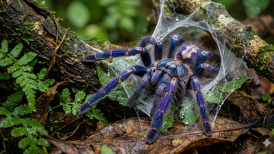 Pawan kalyan backs peacock tarantula conservation as rare eastern ghats species faces extinction risk.jpg