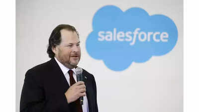 Salesforce ceo marc benioff who said that we will not hire any more engineers in 2025 sees the company spending millions on .jpg