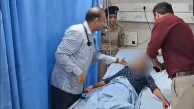 The woman was found unconscious and rushed for medical treatment officials said.jpg