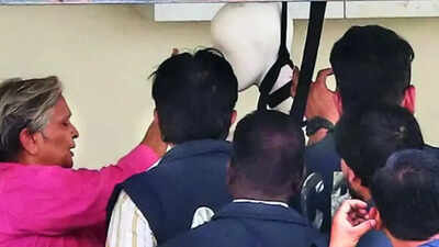Investigators asked giribala to demonstrate removing the noose and untying the gymnastic strap from the dummy as samarth held it.jpg